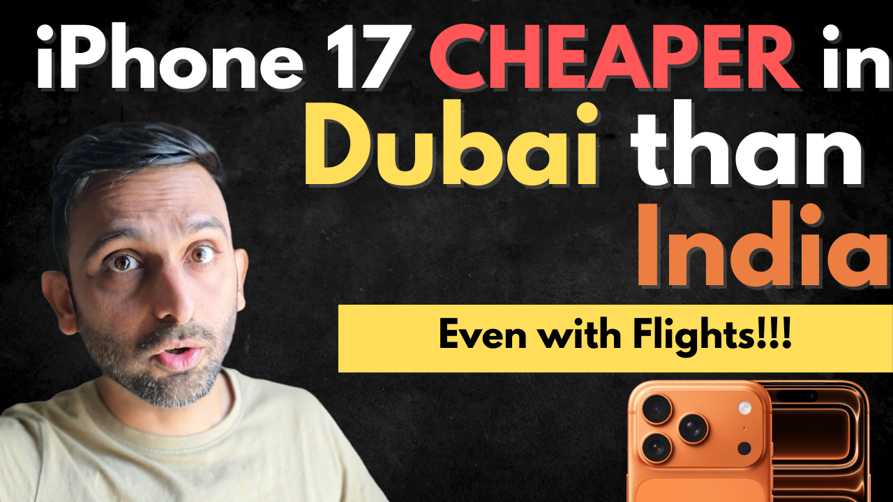 iPhone 17 price in Dubai vs India